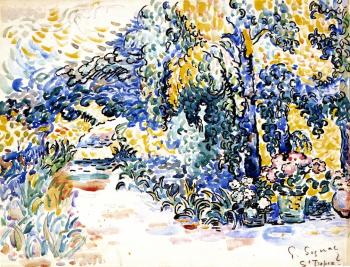 Reproductions of Paul Signac paintings, The Garden of the Artis Reproductions of Paul Signac paintings, The Garden of the Artis